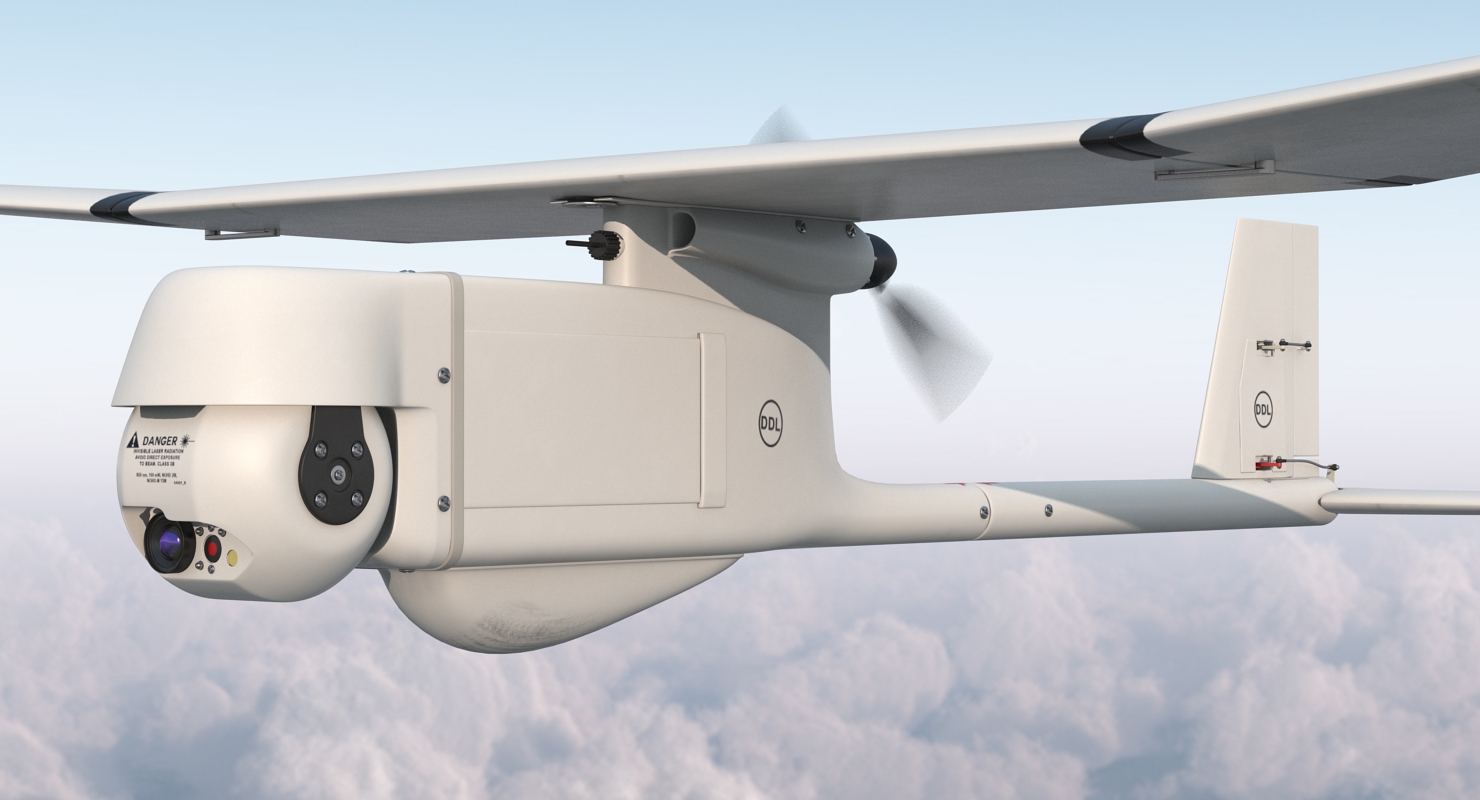 Remote Controlled UAV RQ 11B Raven 3D model