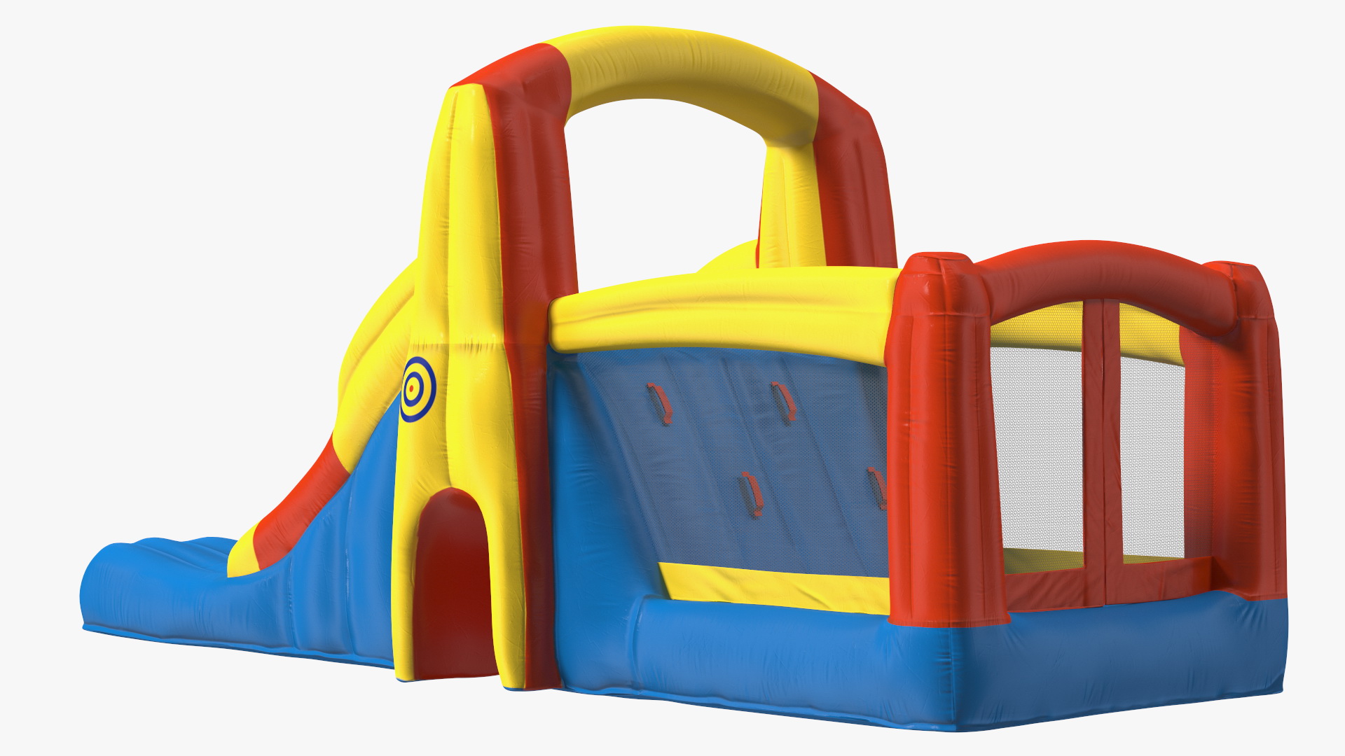 3D model Kids Sliding Jump Bouncer