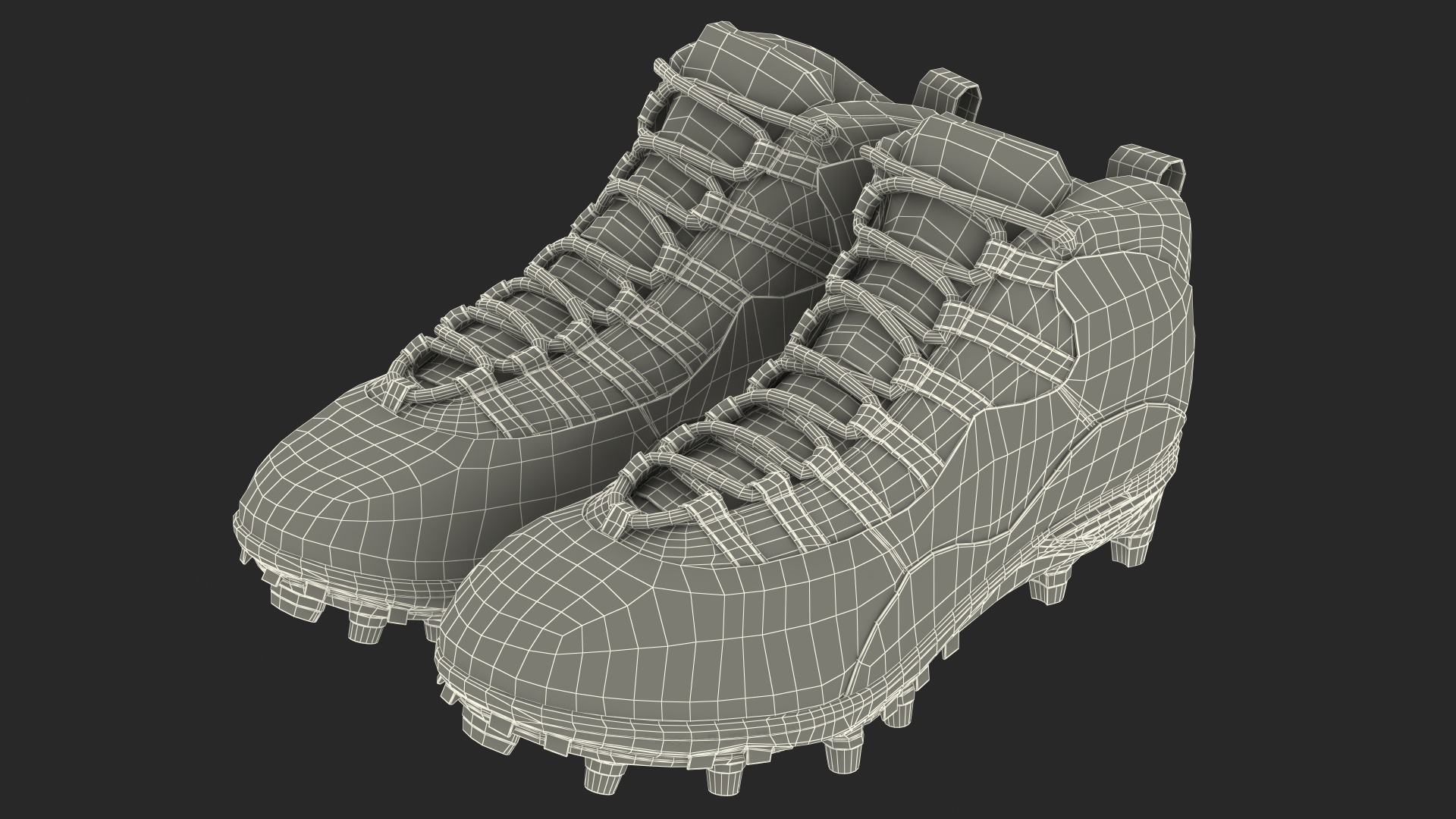 3D model Air Jordan 10 Baseball Cleats White