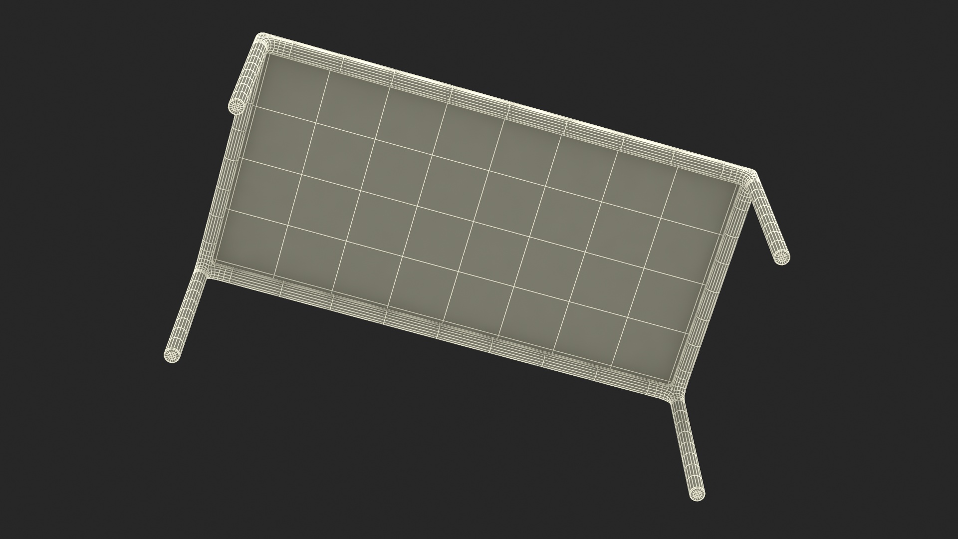 3D model Minimalist Rectangular Dining Table