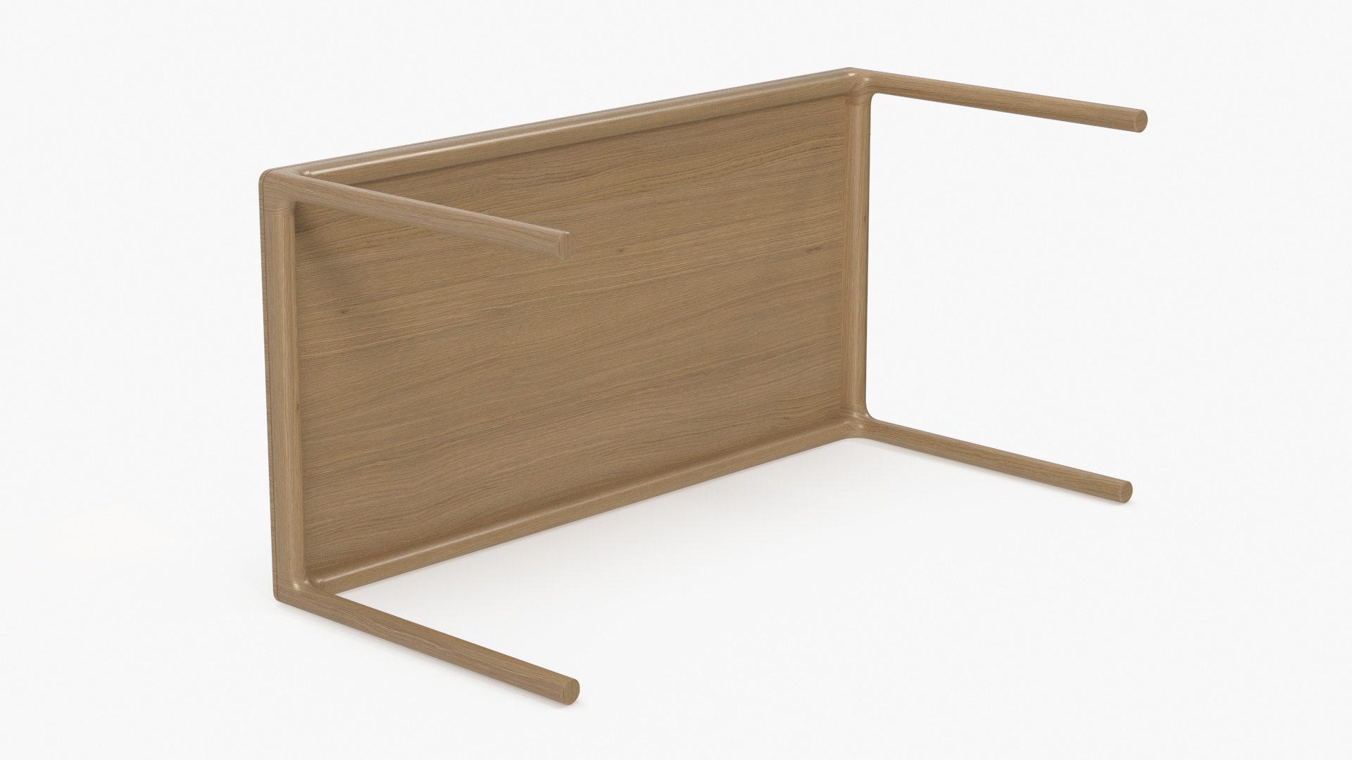 3D model Minimalist Rectangular Dining Table