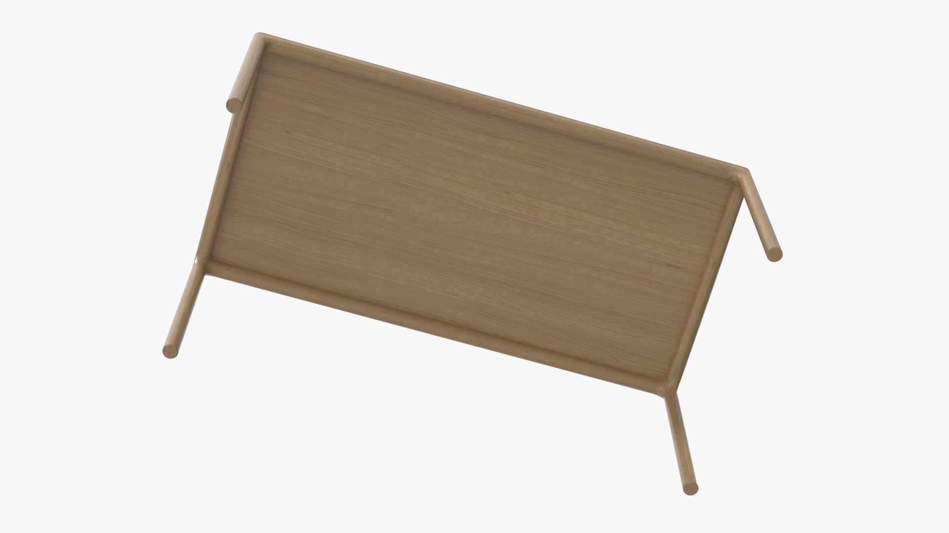 3D model Minimalist Rectangular Dining Table