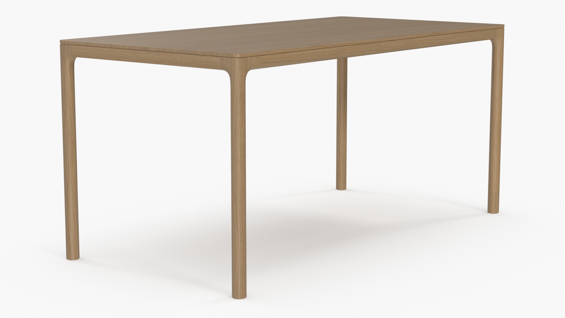 3D model Minimalist Rectangular Dining Table