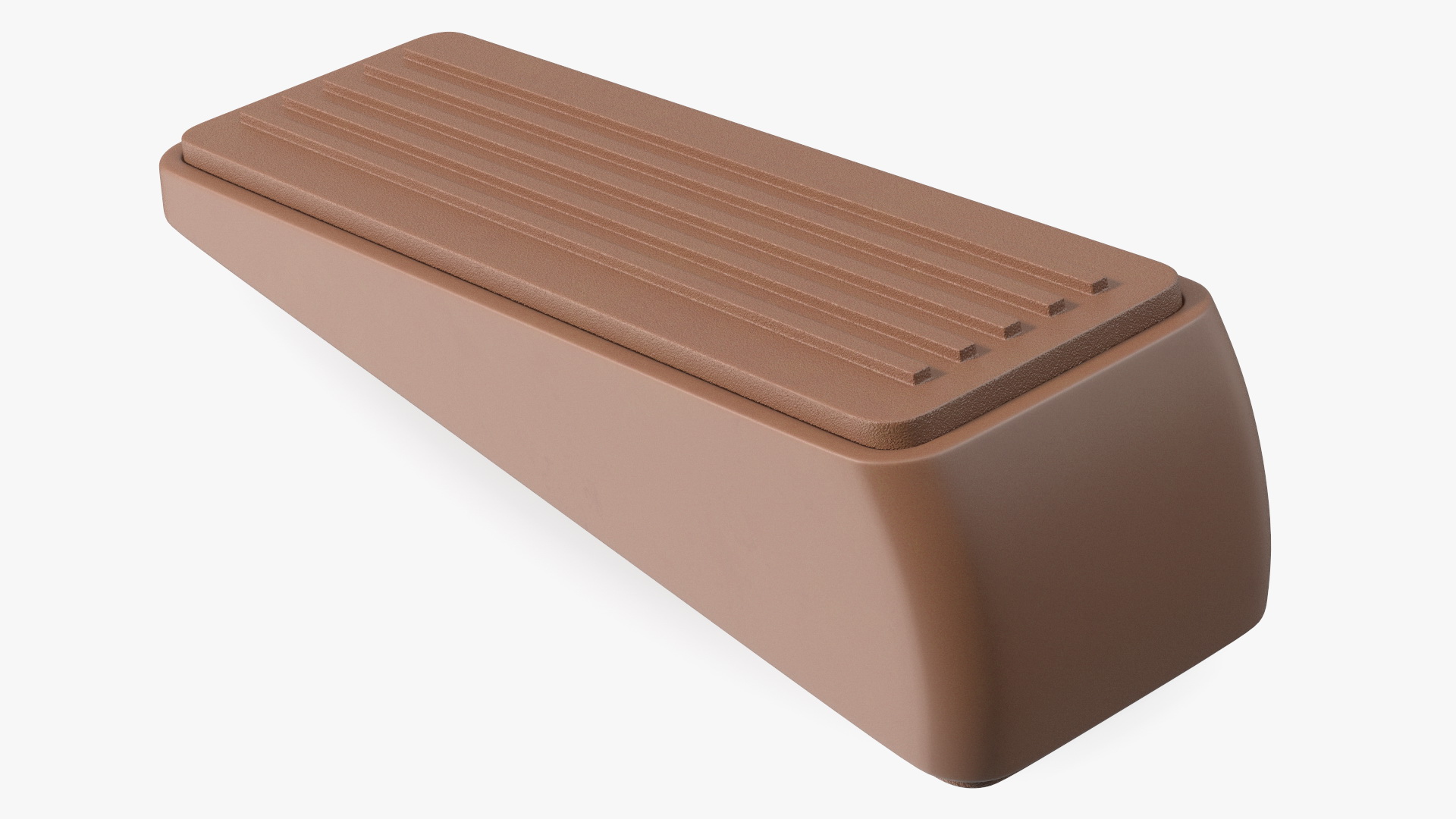 3D Door Wedge Brown