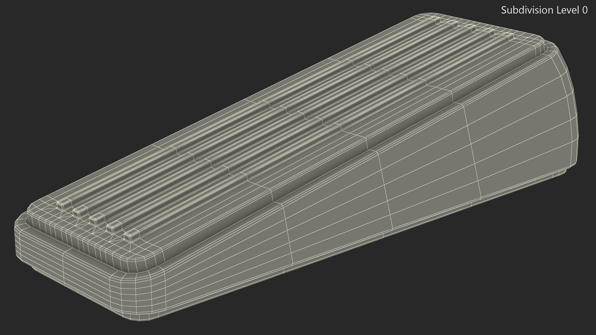 3D Door Wedge Brown