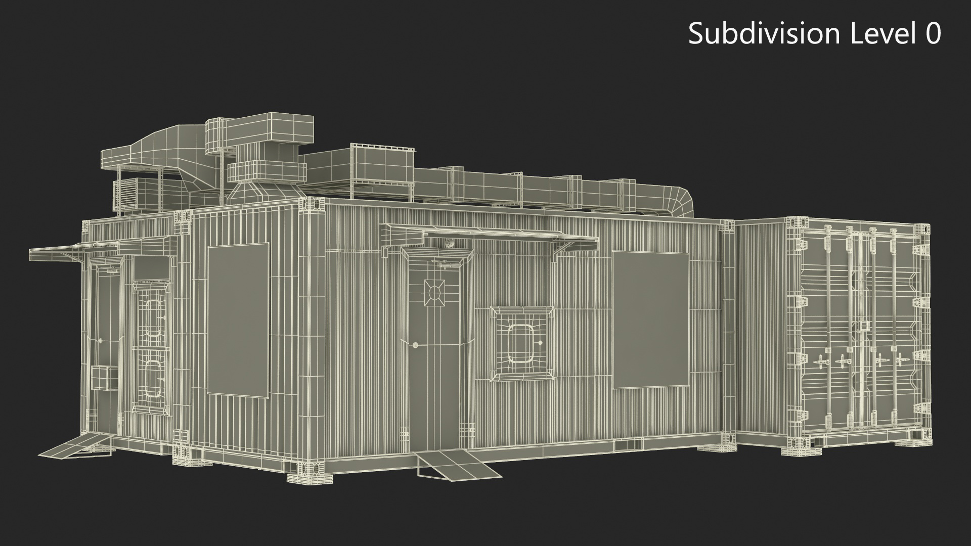 3D Modular Healthcare Facilities Corpus