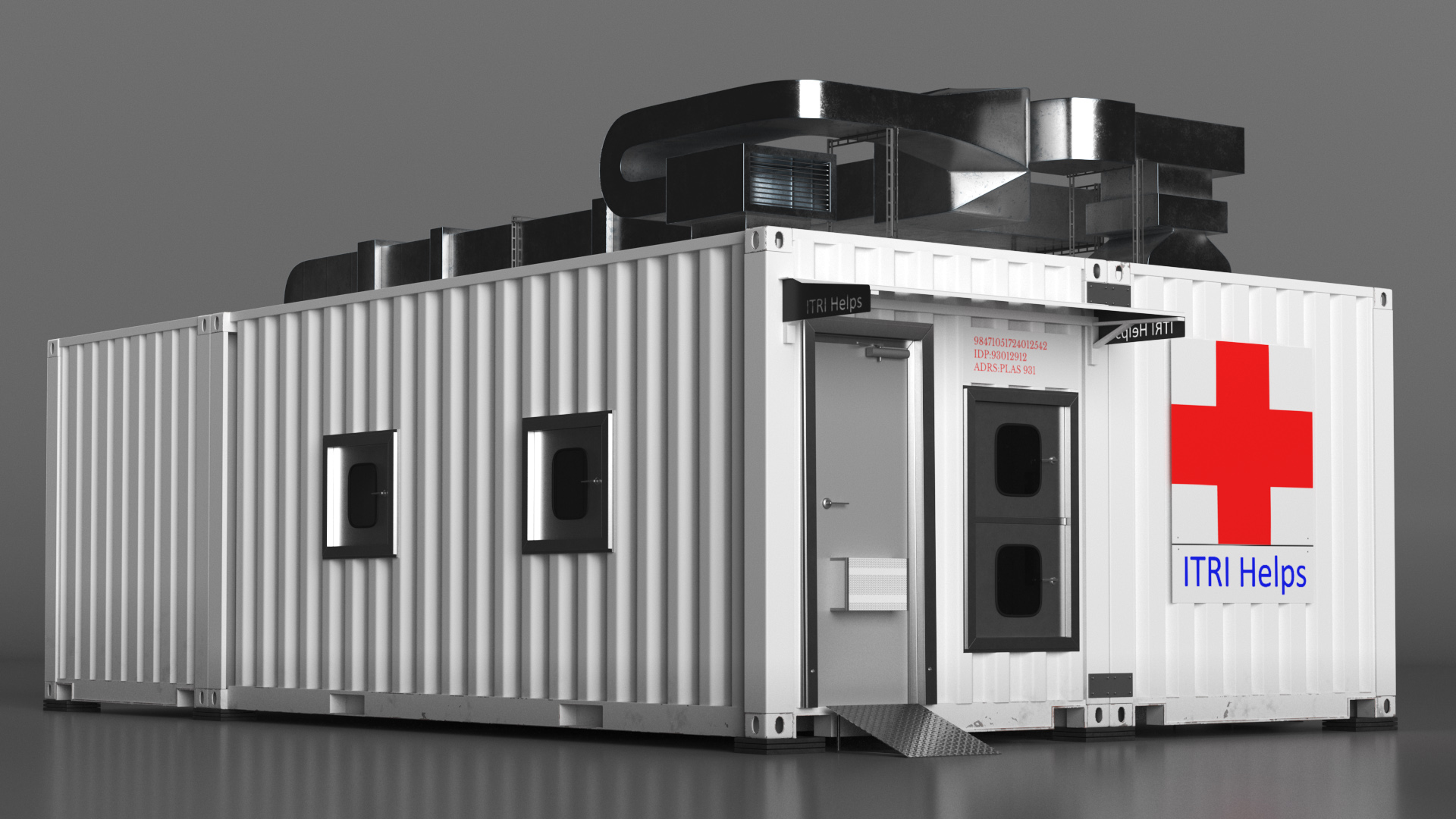 3D Modular Healthcare Facilities Corpus