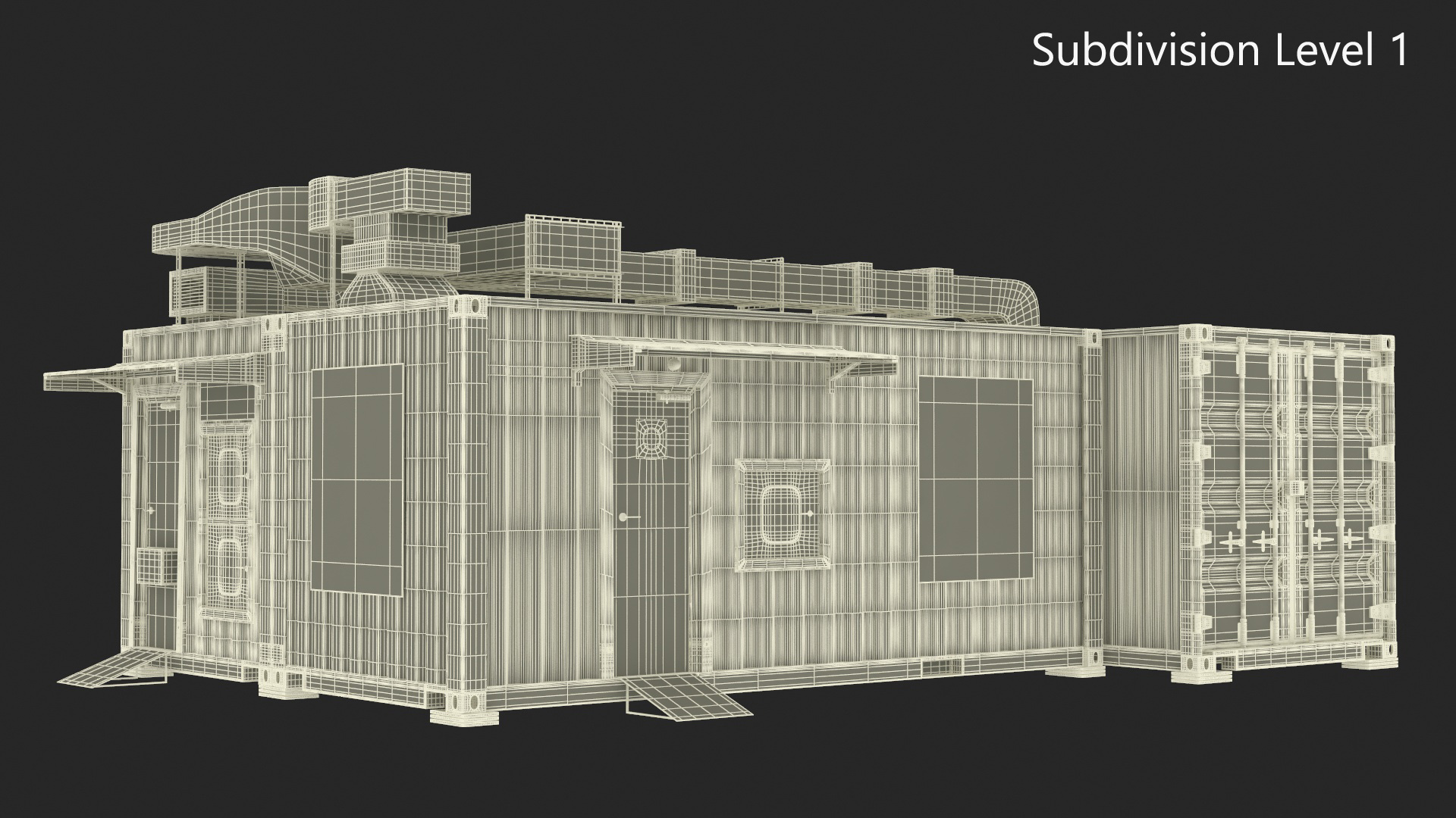 3D Modular Healthcare Facilities Corpus