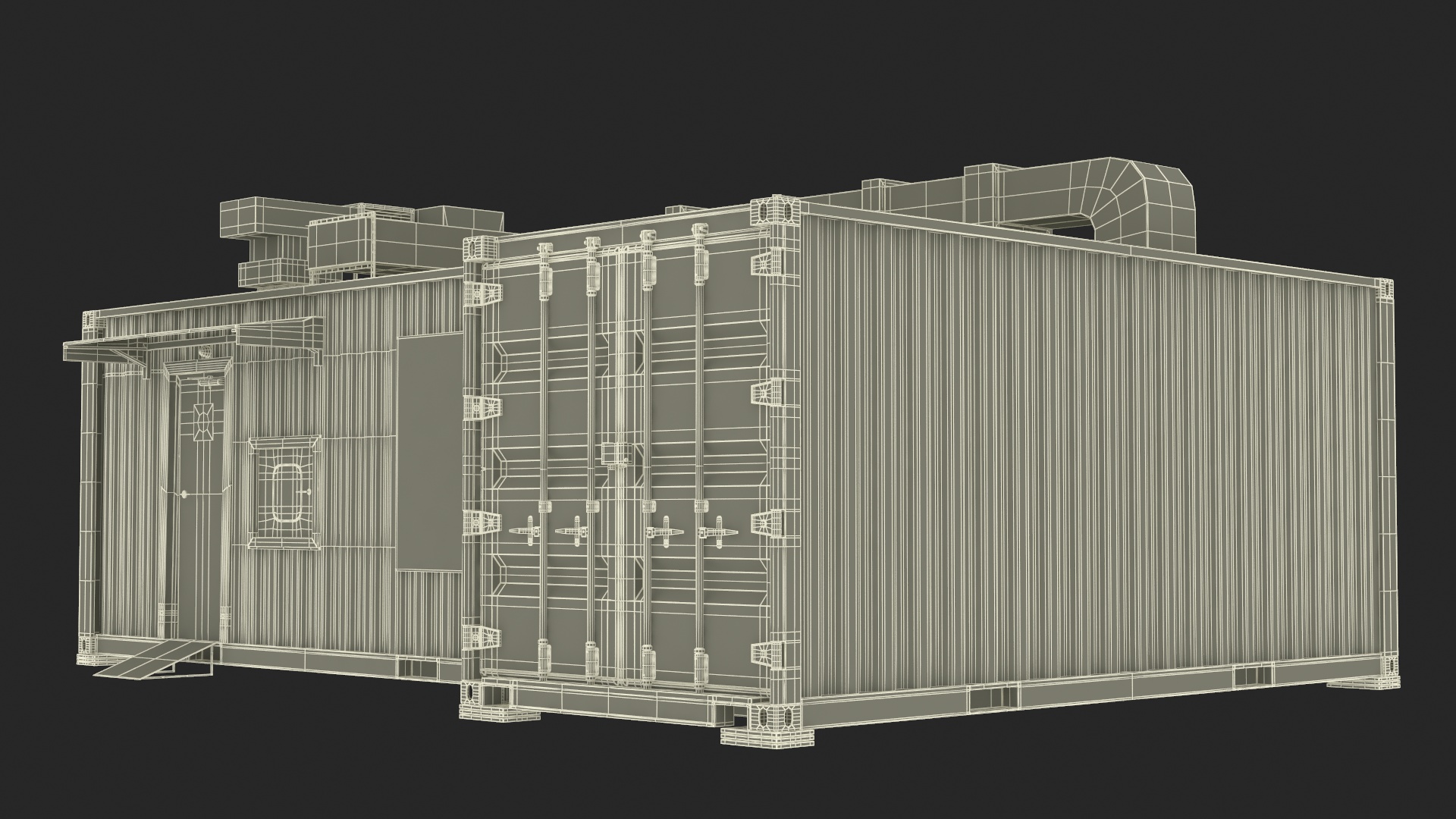 3D Modular Healthcare Facilities Corpus