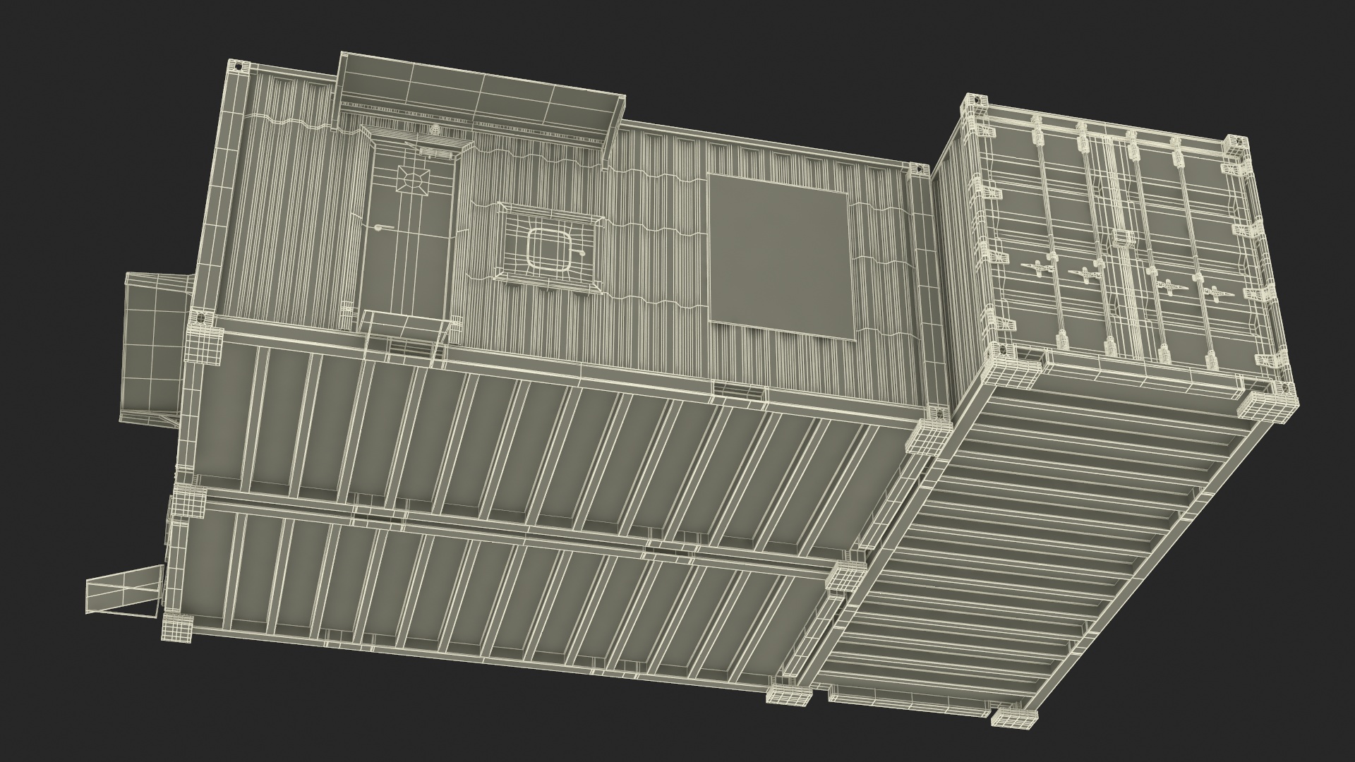 3D Modular Healthcare Facilities Corpus