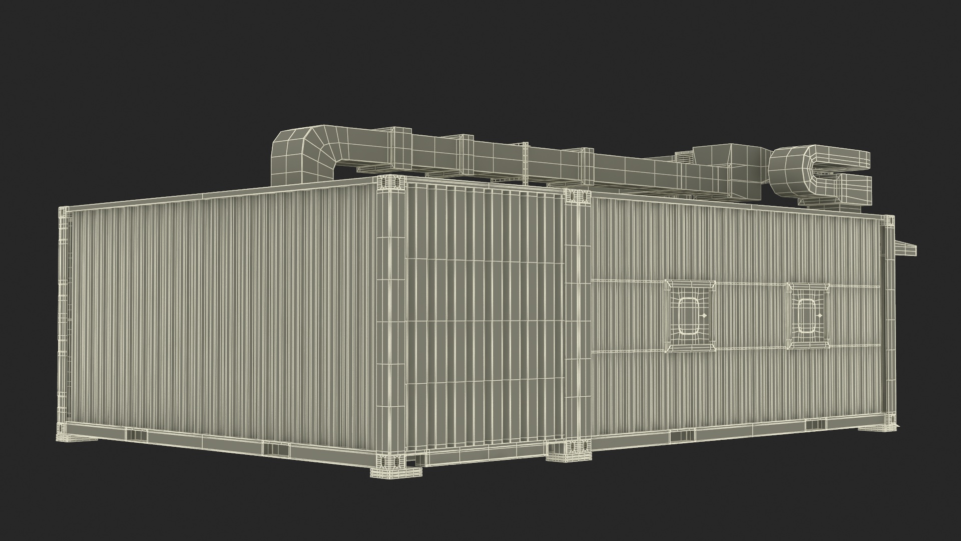 3D Modular Healthcare Facilities Corpus