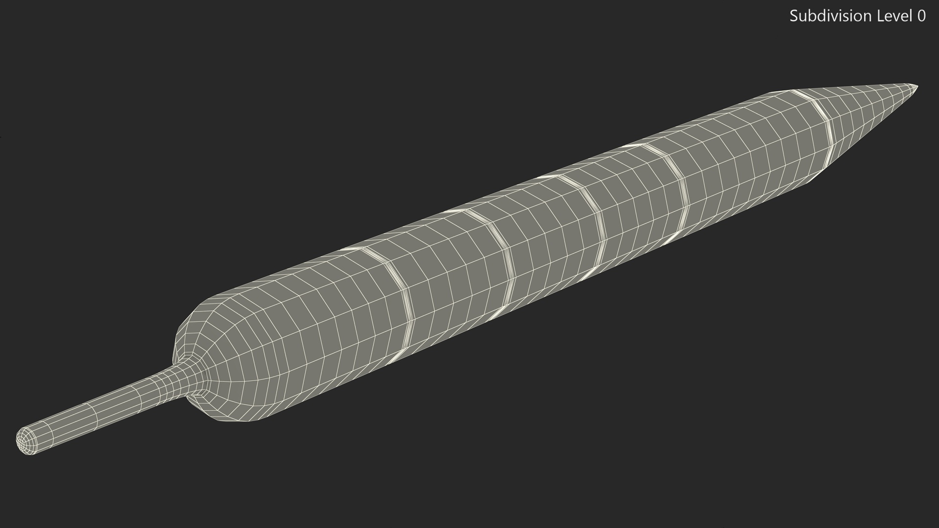 3D model Croquet Central Pegs