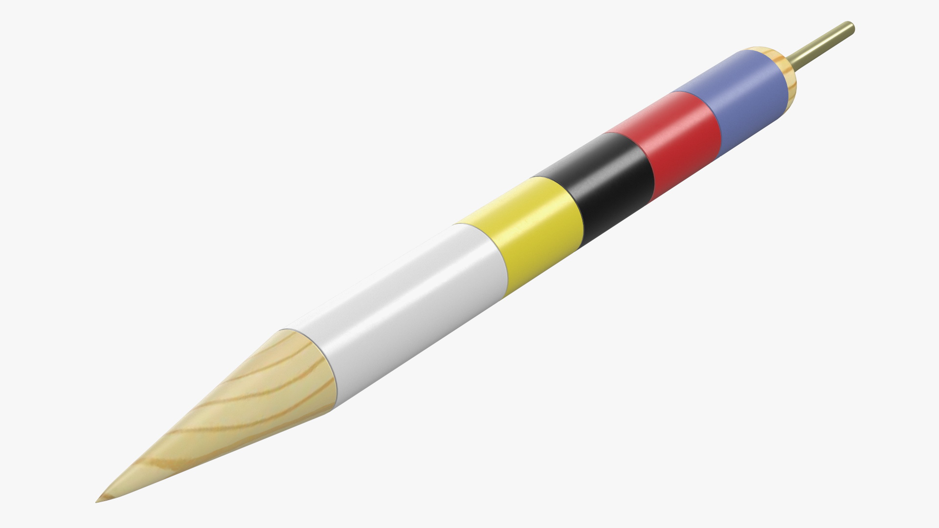 3D model Croquet Central Pegs
