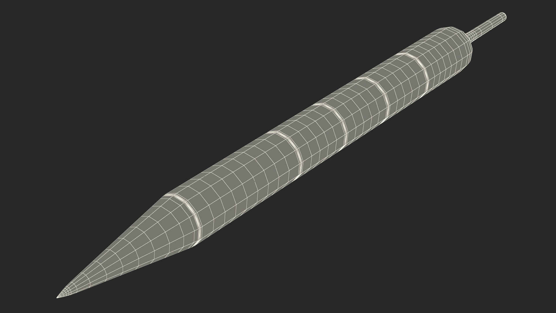 3D model Croquet Central Pegs