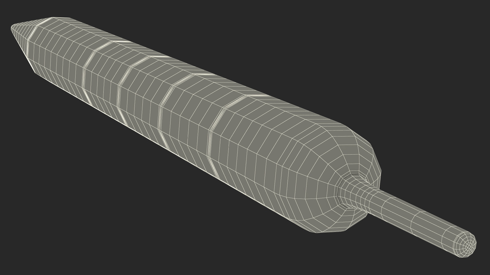 3D model Croquet Central Pegs