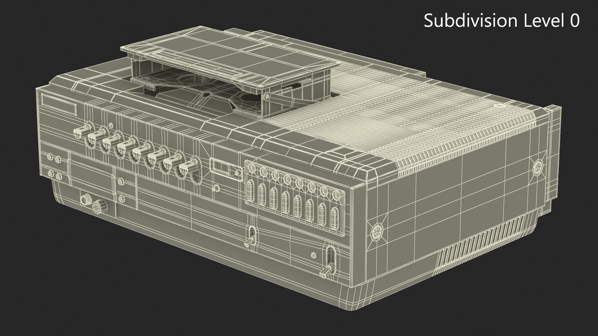 Vintage Video Recorder 3D