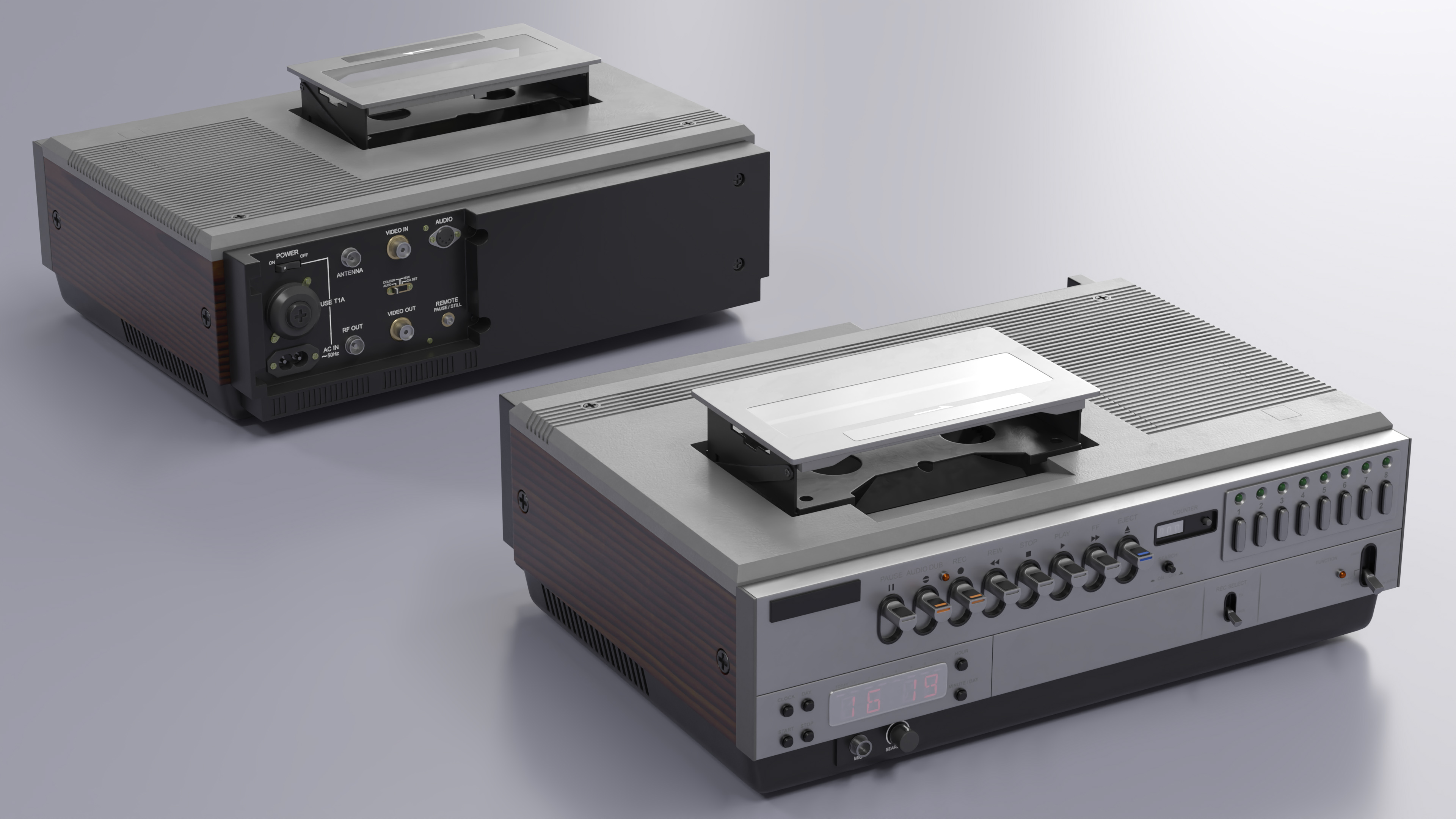 Vintage Video Recorder 3D