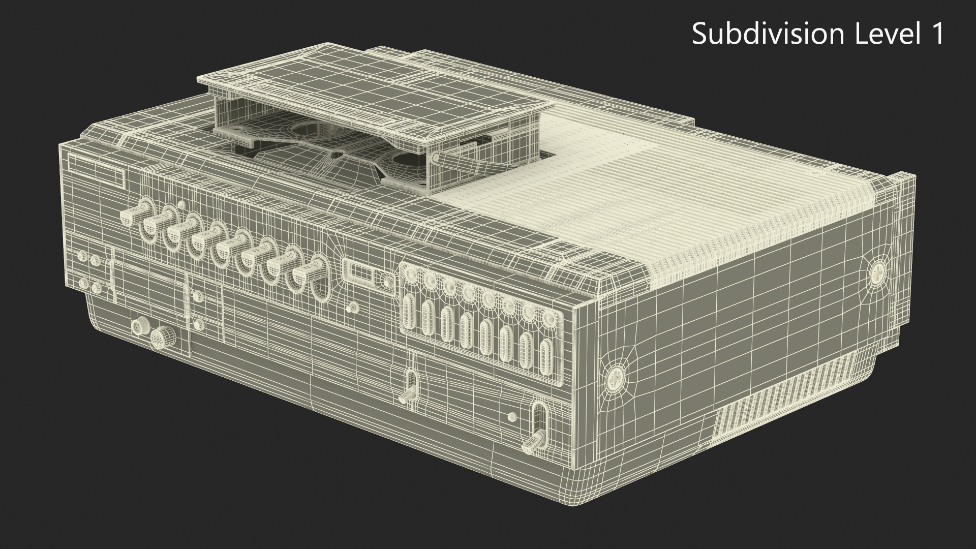 Vintage Video Recorder 3D