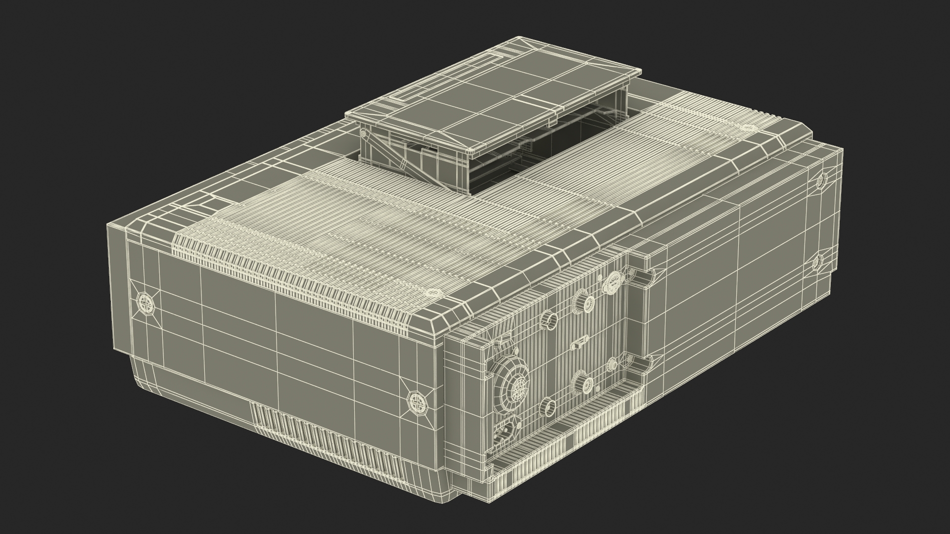 Vintage Video Recorder 3D