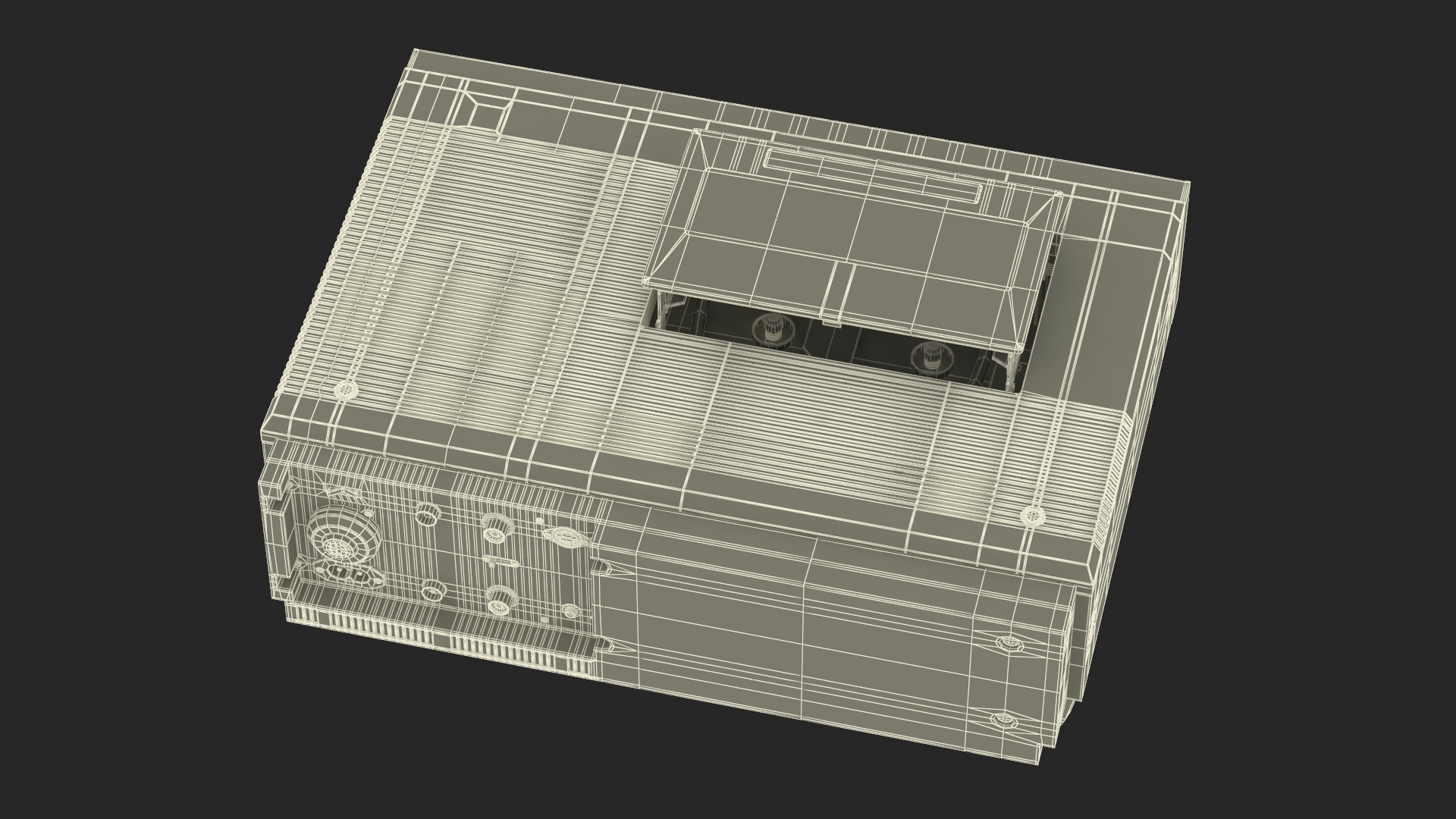 Vintage Video Recorder 3D
