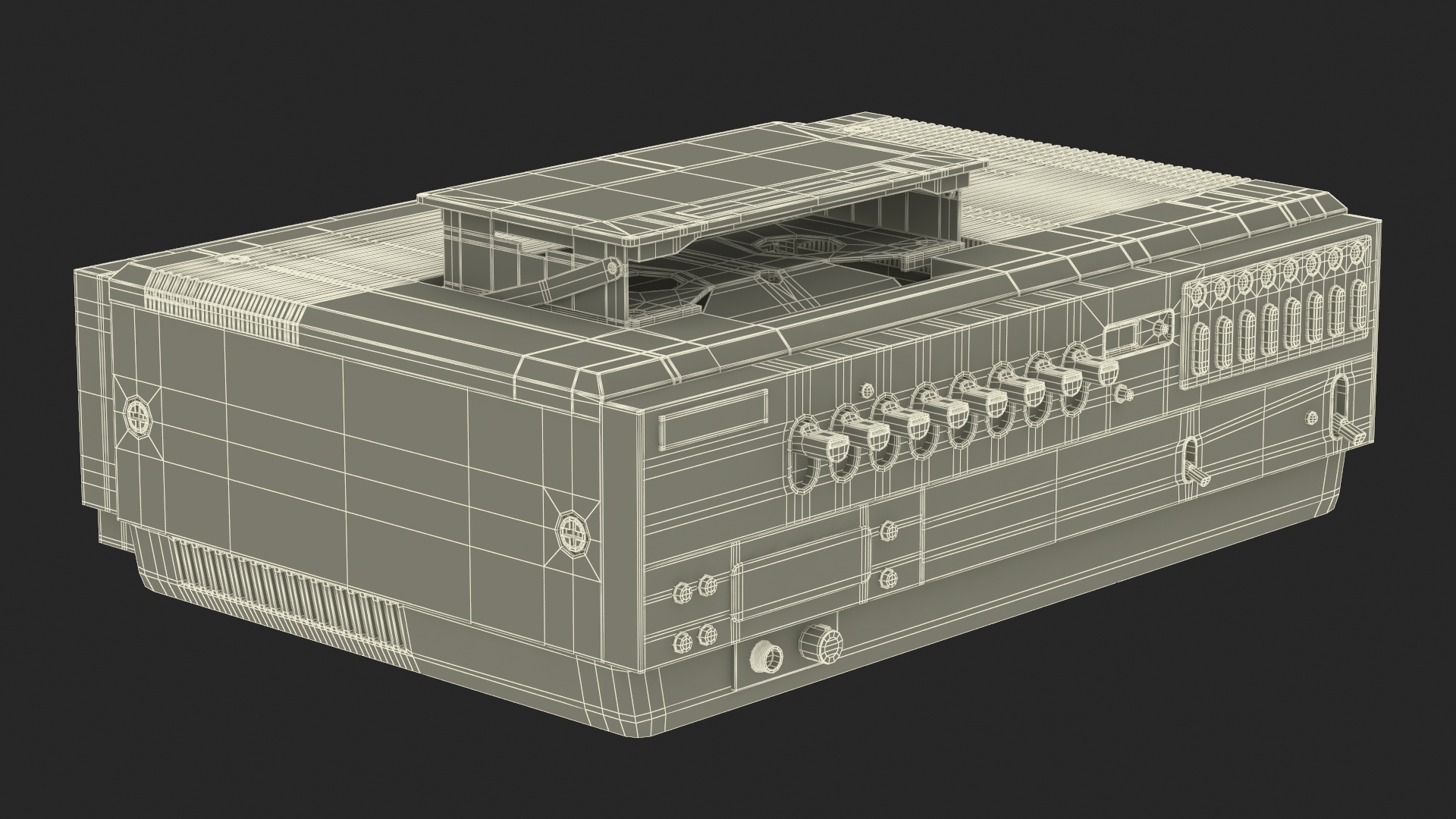 Vintage Video Recorder 3D