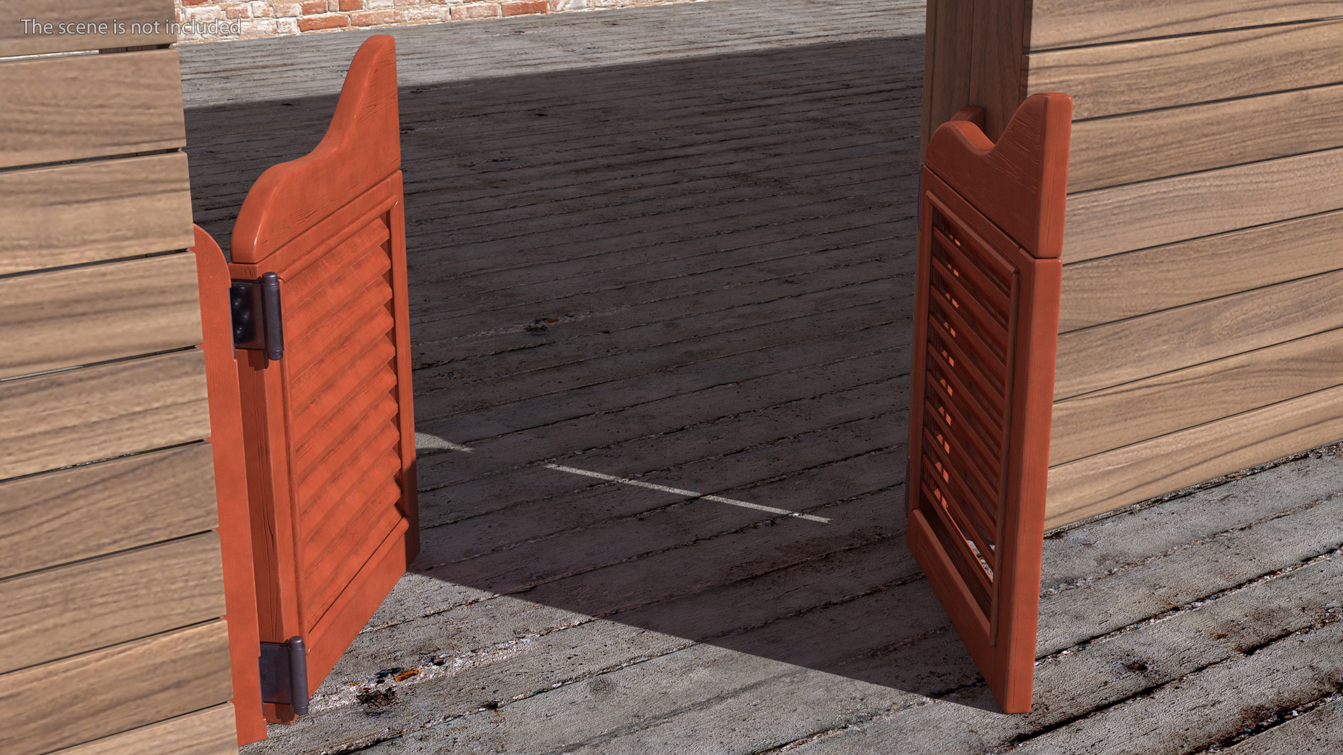Wild West Saloon Doors 3D