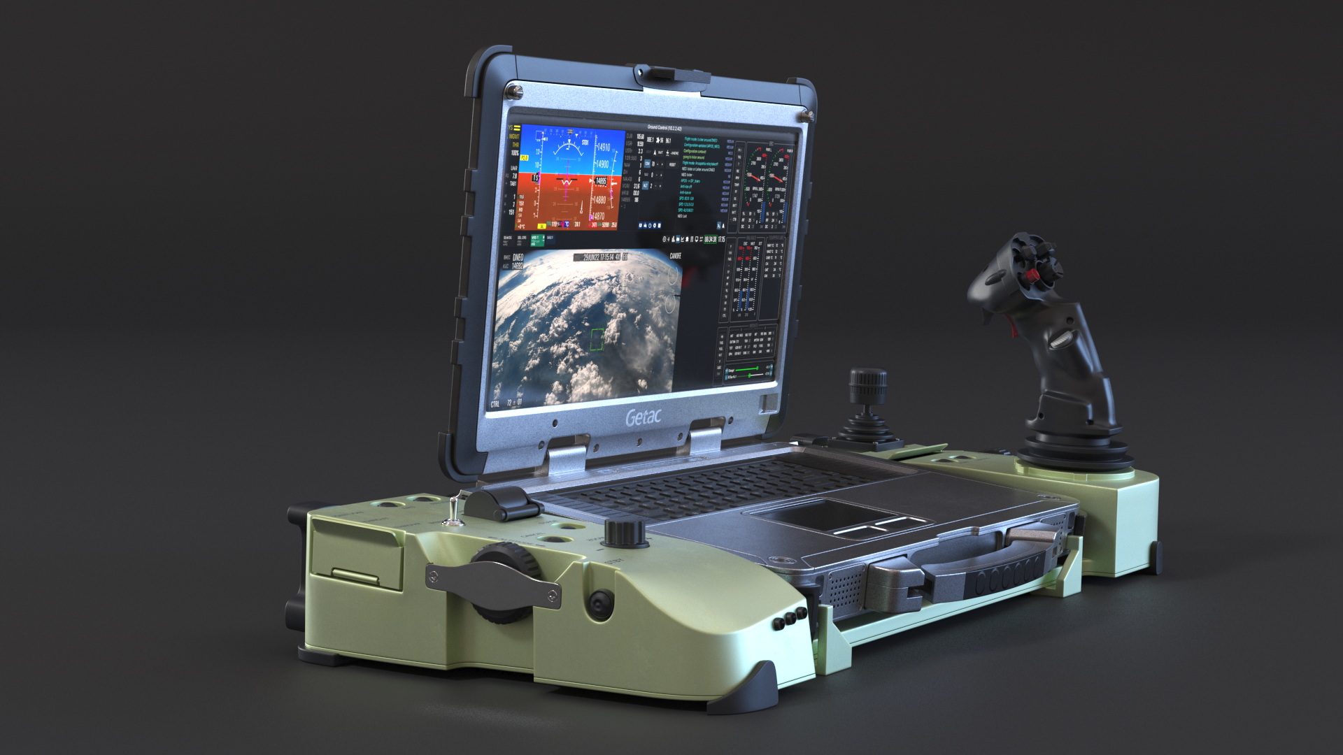 Getac Portable Ground Control Station, view 2