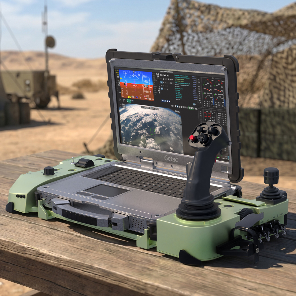 Getac Portable Ground Control Station