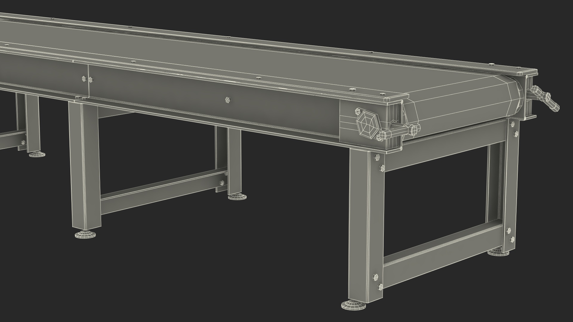 3D Belt Conveyor model