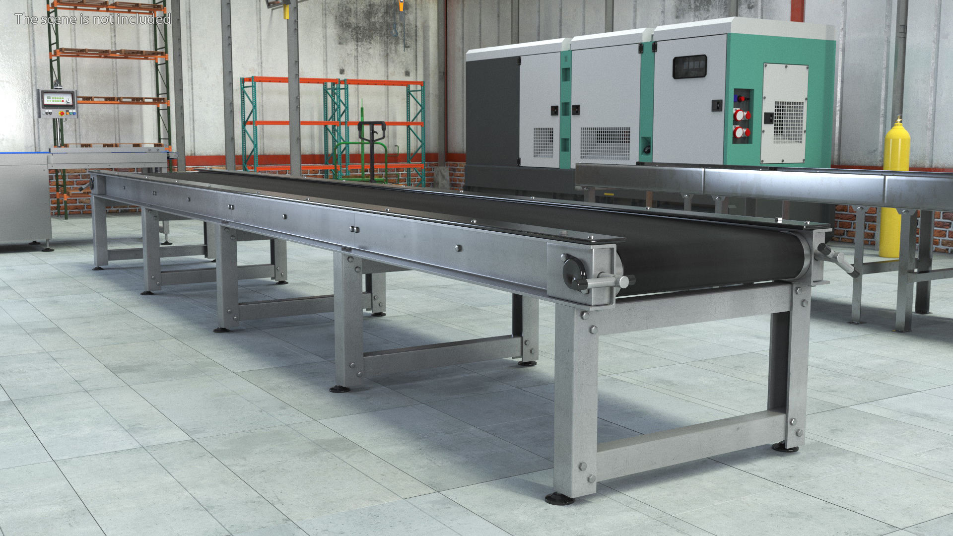 3D Belt Conveyor model