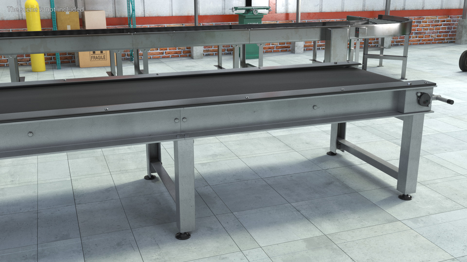 3D Belt Conveyor model