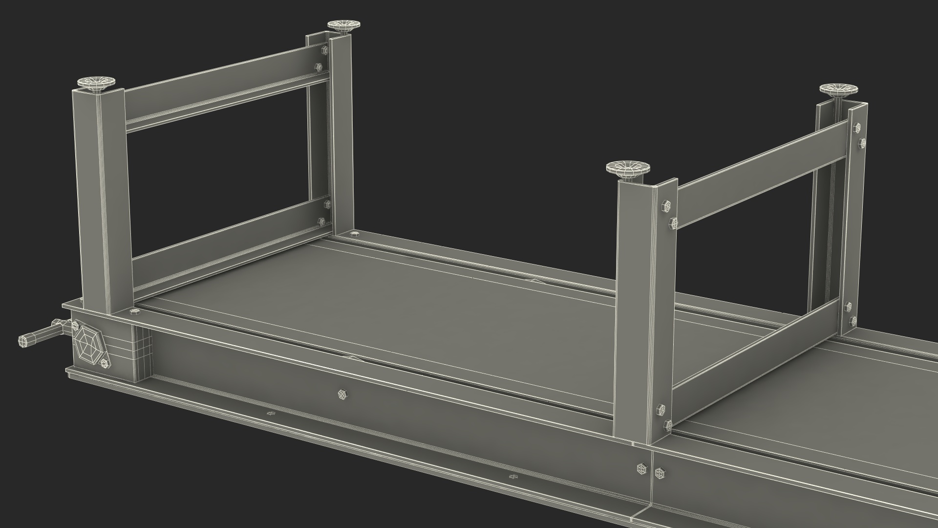 3D Belt Conveyor model