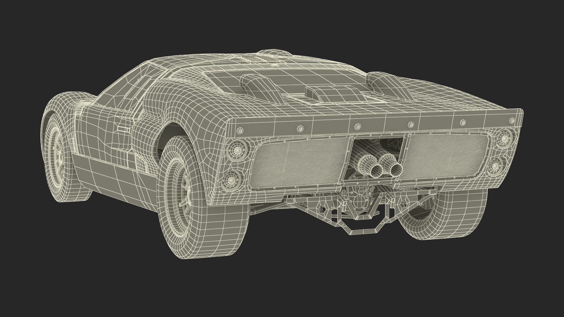3D Locomotive with Car Transporter Loaded model