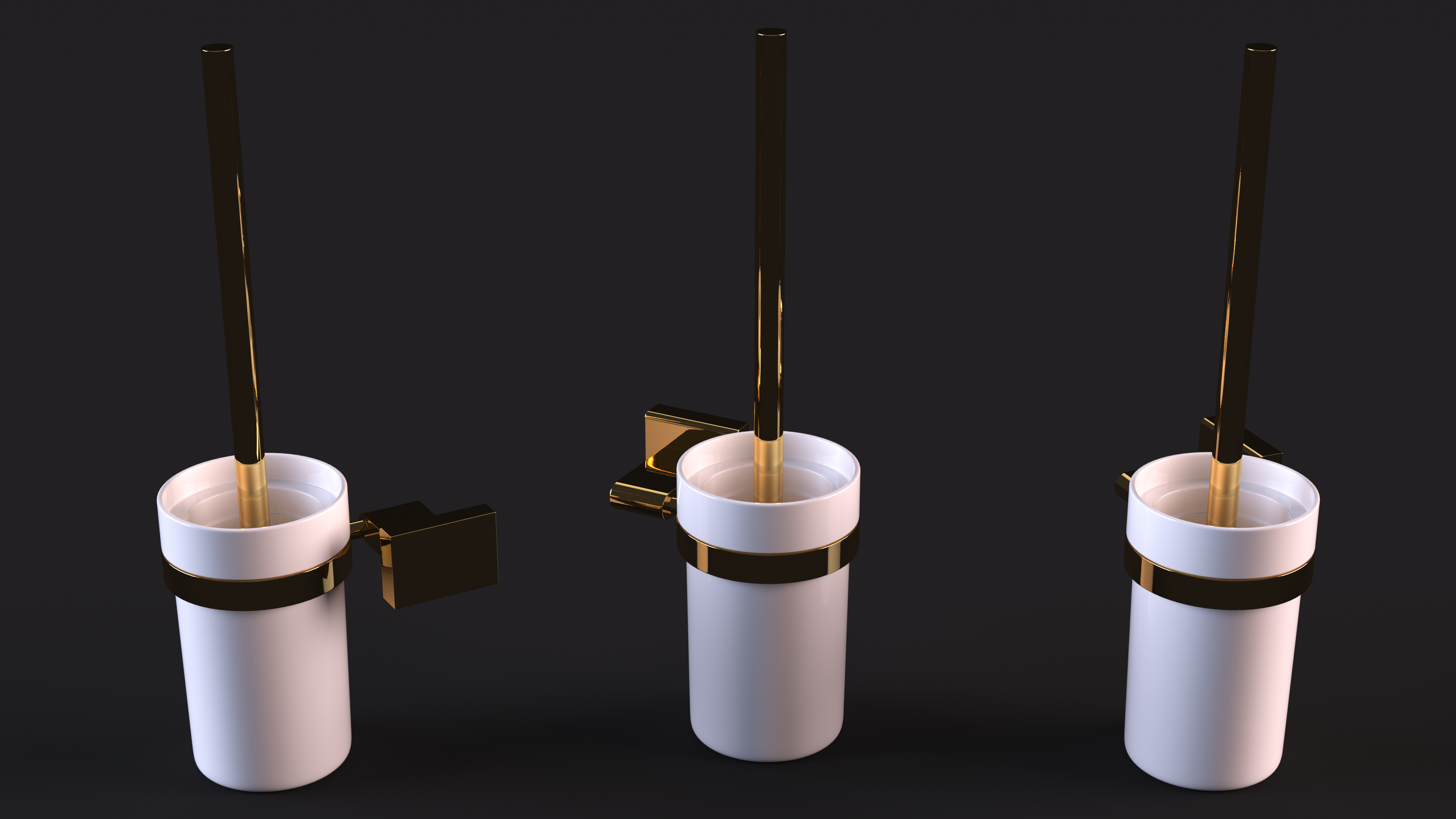 Wall Toilet Brush Holder, view 12