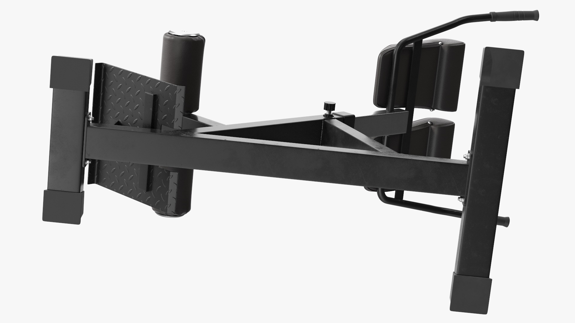 3D Hyperextension Bench Black