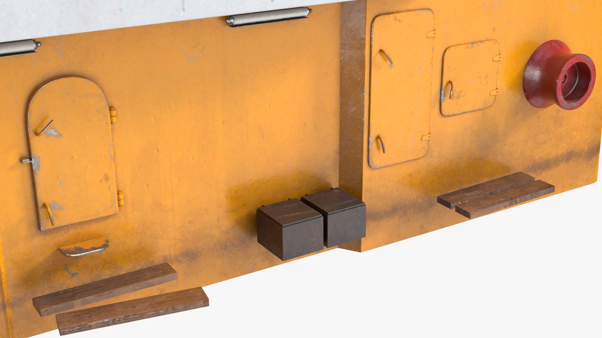 3D Fishing Boat Cabin model