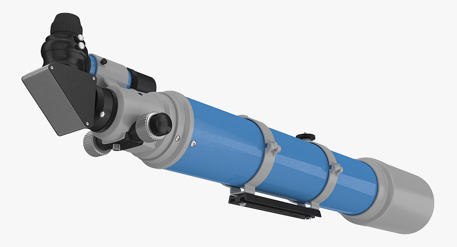 Refractor Telescope Generic 3D