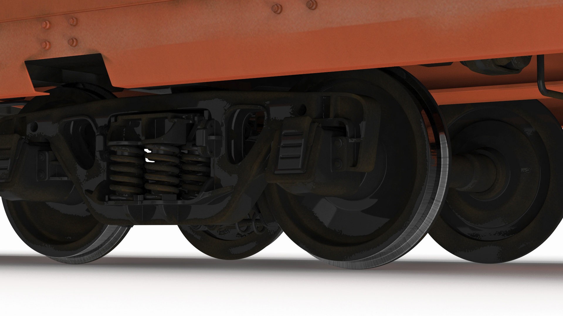 3D model Tropicana Refrigerated Boxcar Train