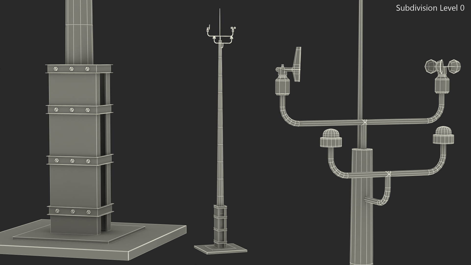 3D ASOS Wind Speed and Direction Sensor
