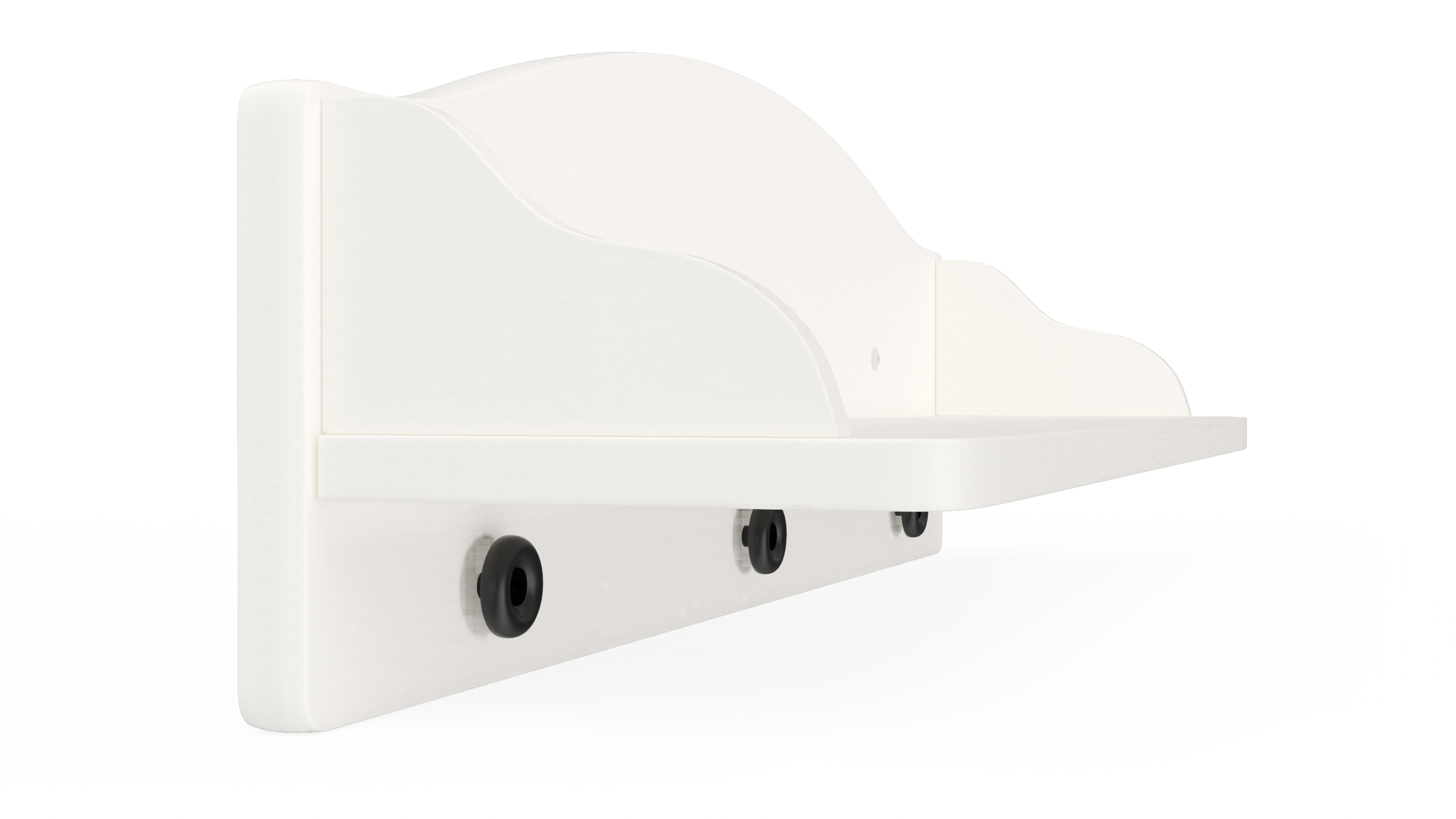 3D Wall Shelf for Children Room IKEA SOLGUL White