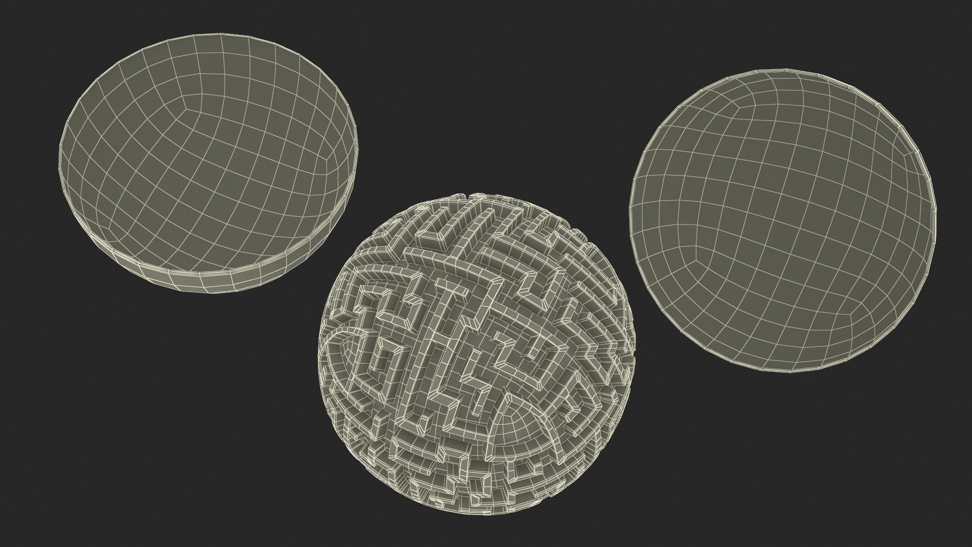 3D Spherical Maze Puzzle