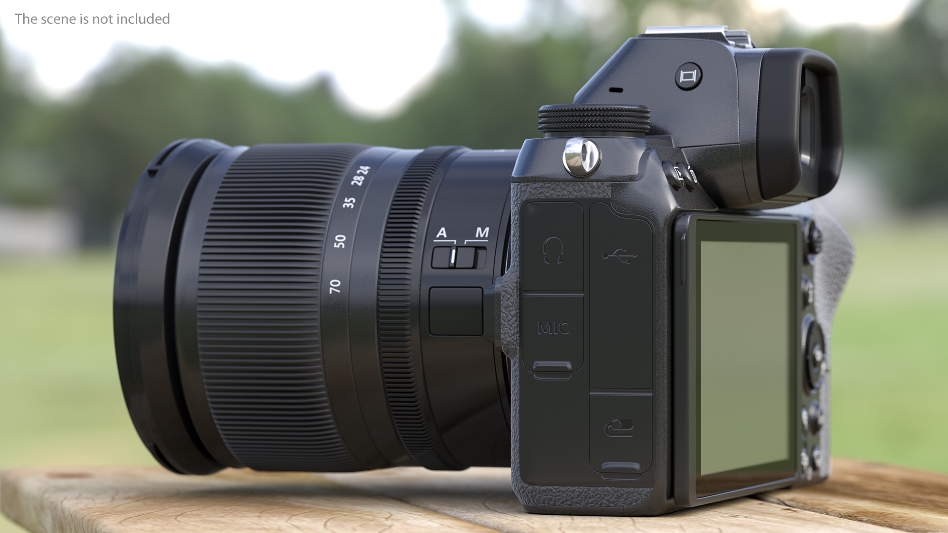 3D Mirrorless Digital Camera with 24 70mm Lens Generic