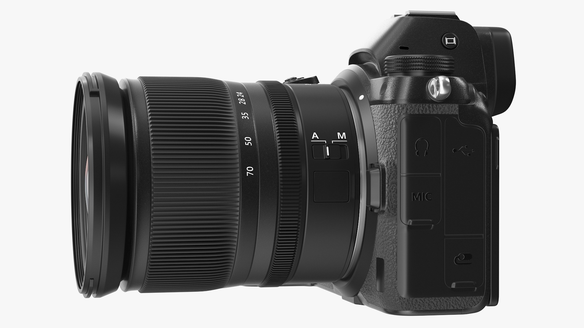 3D Mirrorless Digital Camera with 24 70mm Lens Generic