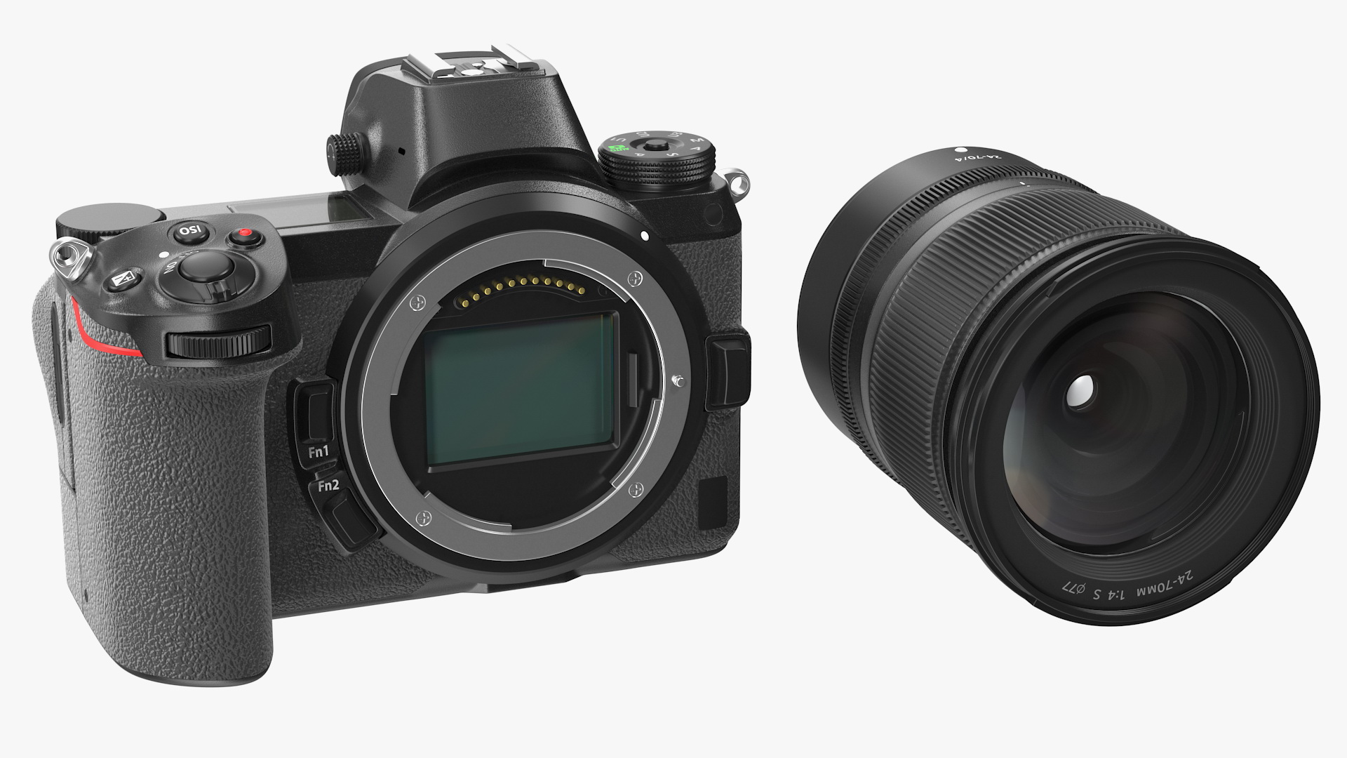 3D Mirrorless Digital Camera with 24 70mm Lens Generic