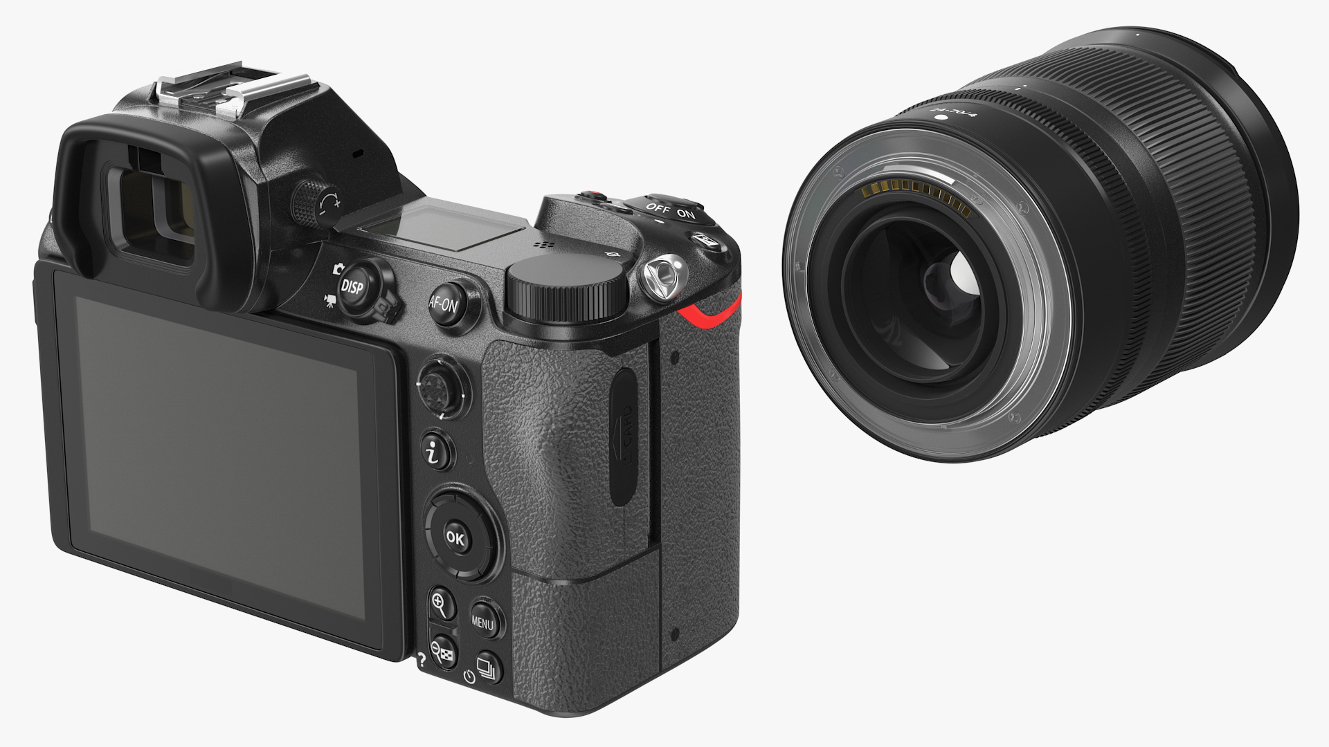 3D Mirrorless Digital Camera with 24 70mm Lens Generic