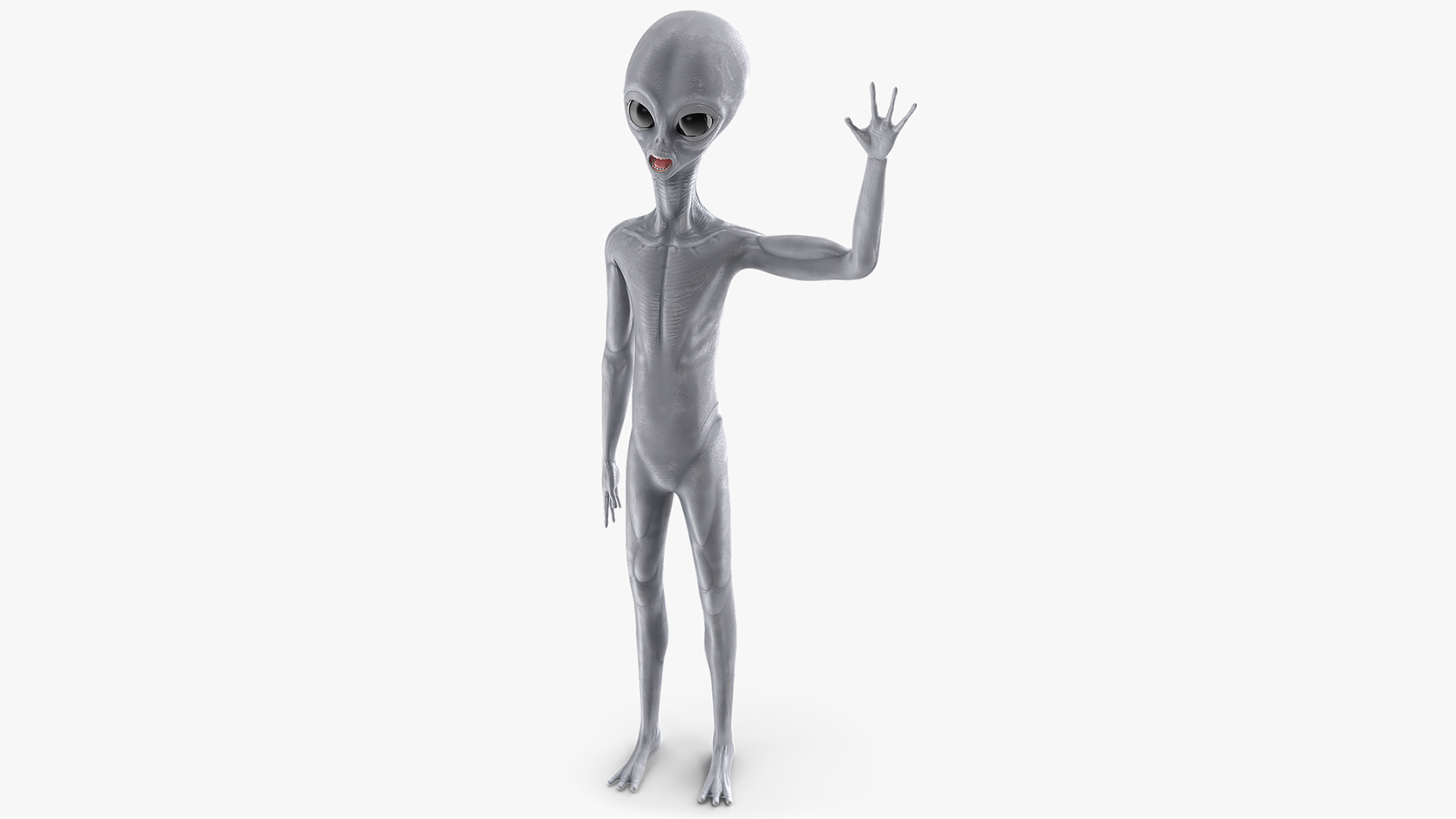 3D model Alien Greetings Pose