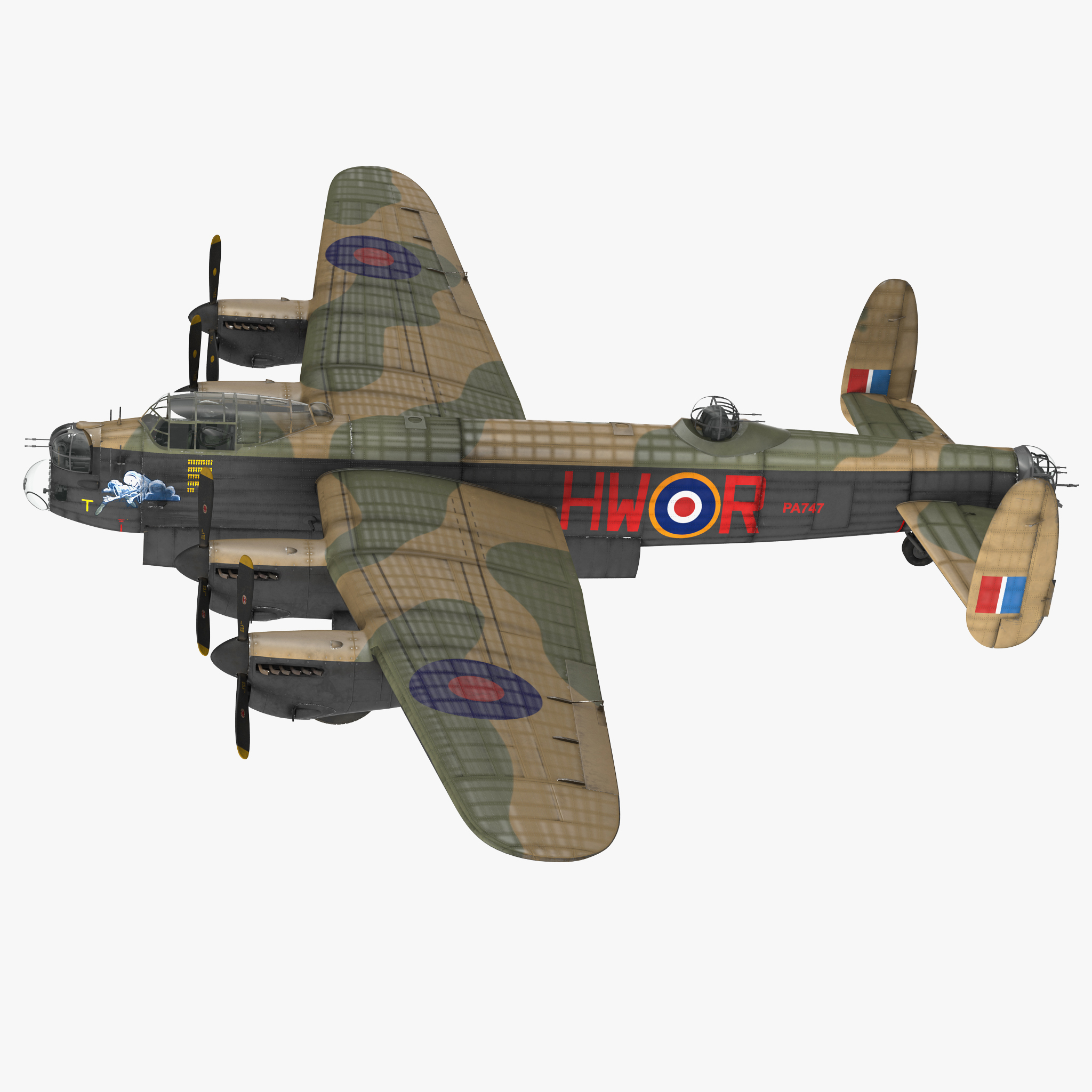 British Heavy Bomber Avro Lancaster WWII, view 5