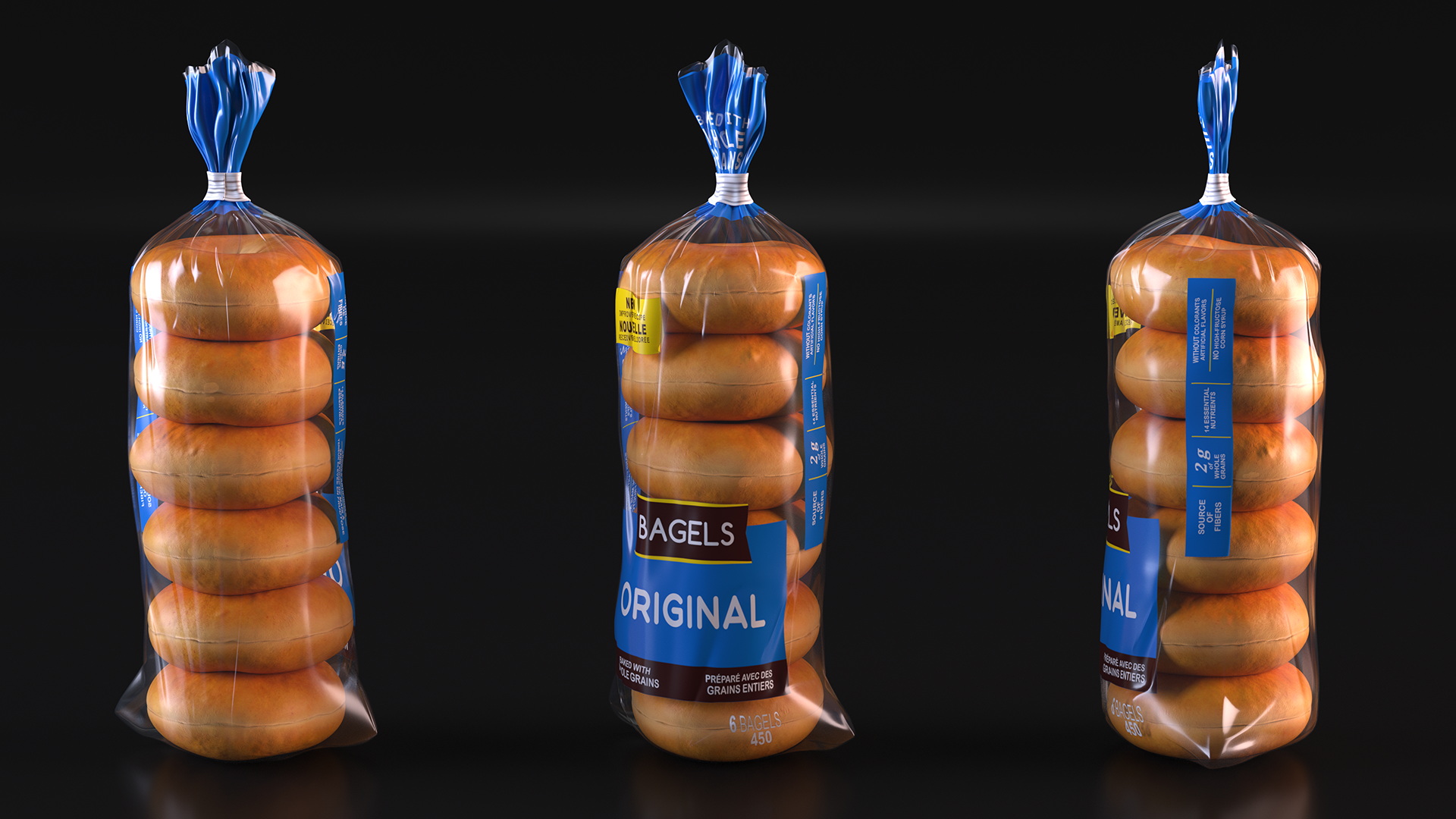 3D model Bagel Pack