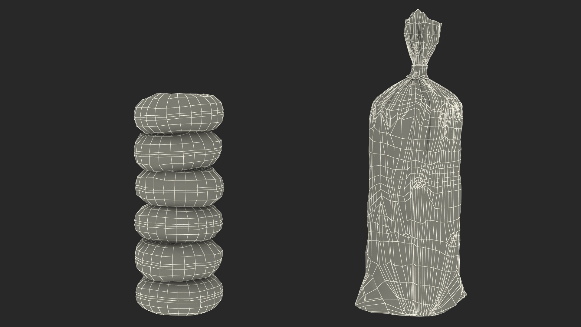 3D model Bagel Pack