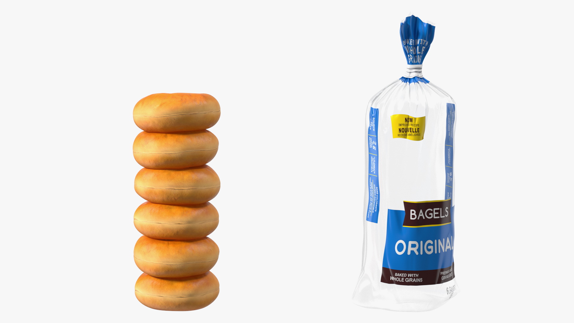 3D model Bagel Pack